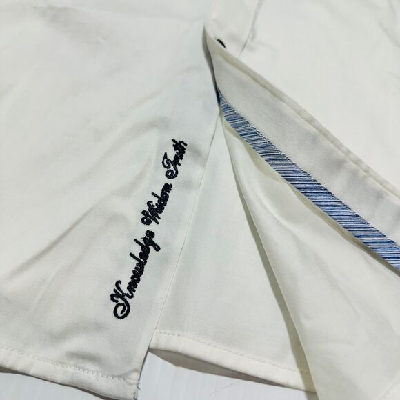 Robert Graham Splashdown Sport Shirt Men's 3XL White Multi Tiki Drinks Button-Up - Picture 10 of 16